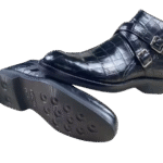 Crocodile Skin Chelsea Boots