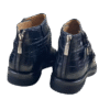Crocodile Skin Chelsea Boots