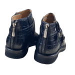 Crocodile Skin Chelsea Boots