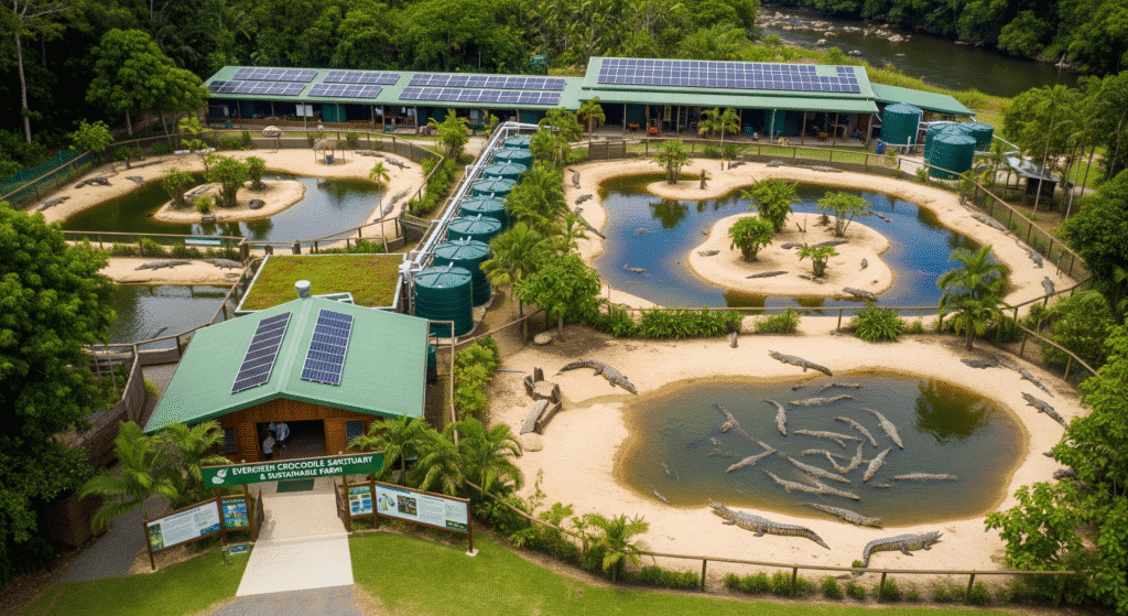 Crocodile Farms A Sustainable and Valuable Industry