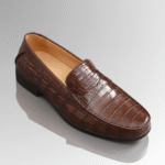 Men's Crocodile Skin Moccasins-alt5