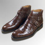 Alligator Short Ankle Boots
