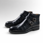 Alligator Short Ankle Boots
