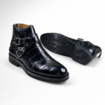 Alligator Short Ankle Boots