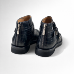Alligator Short Ankle Boots