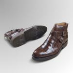 Alligator Short Ankle Boots