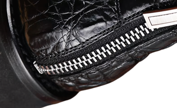 Crocodile Skin Chelsea Boots