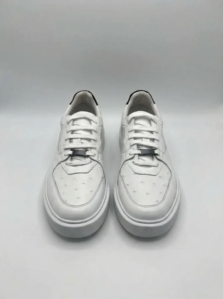 Ostrich Skin Sneakers
