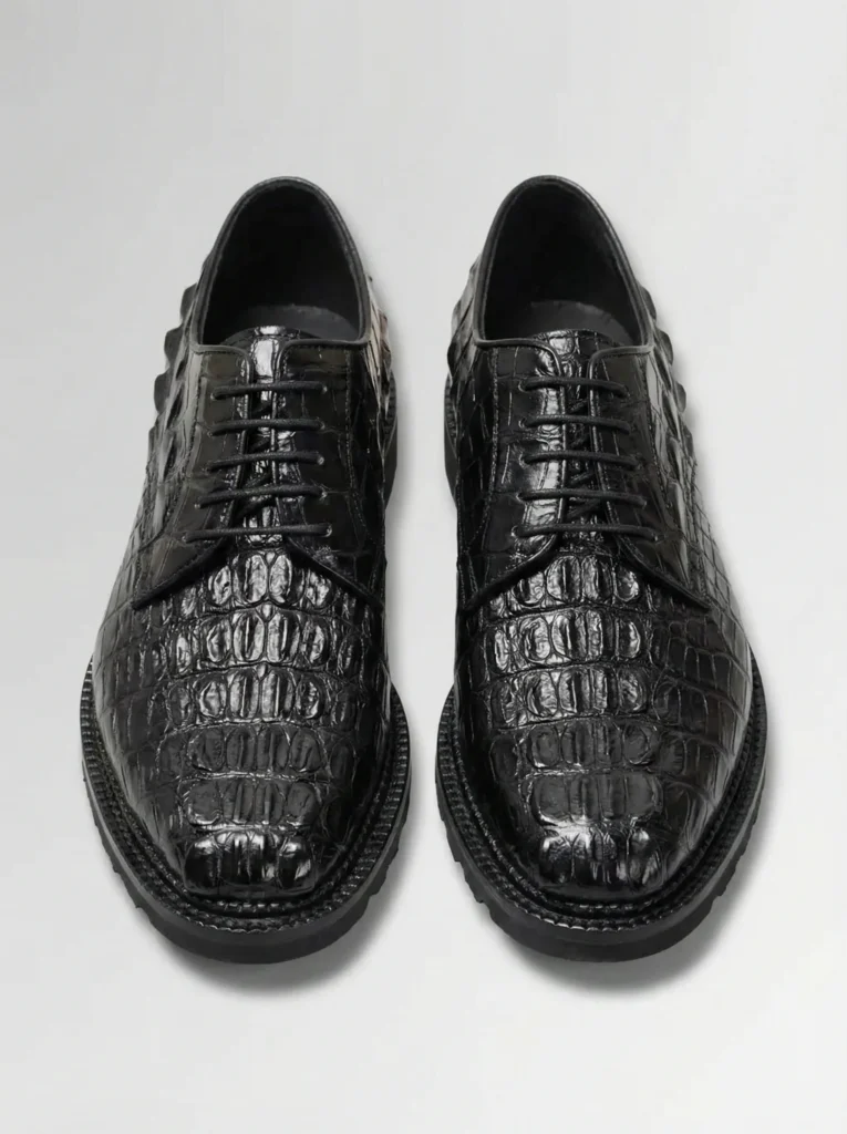 Crocodile Hornback Skin Shoes