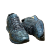 ostrich foot skin sneakers