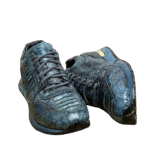 ostrich foot skin sneakers