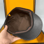 crocodile skin newsboy hat