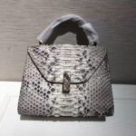 Women's snake Leather Handbag-alt9