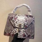 Women's snake Leather Handbag-alt8