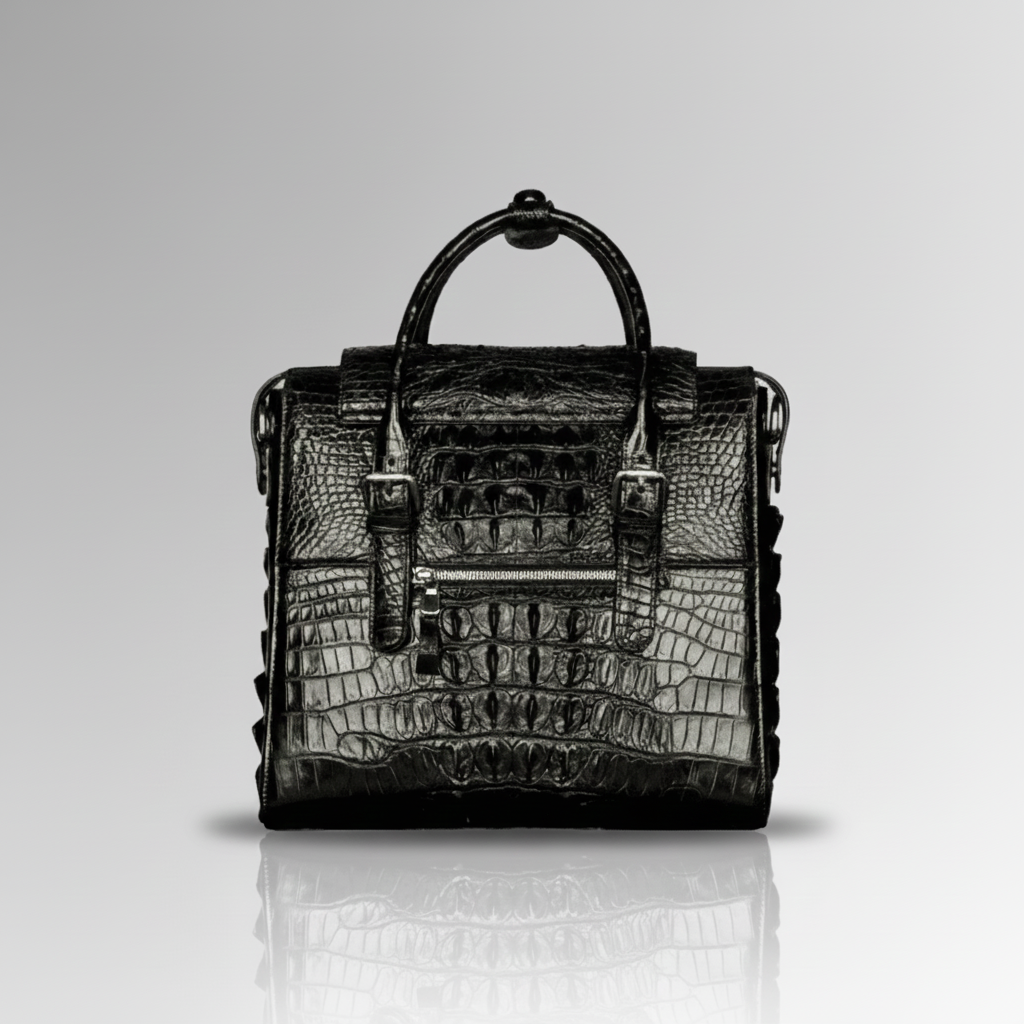 Crocodile Skin Laptop Bag-alt3