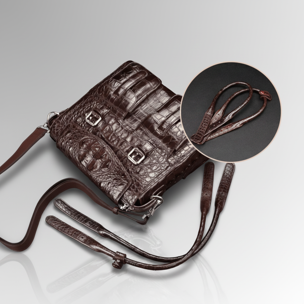 Crocodile Skin Laptop Bag-alt10
