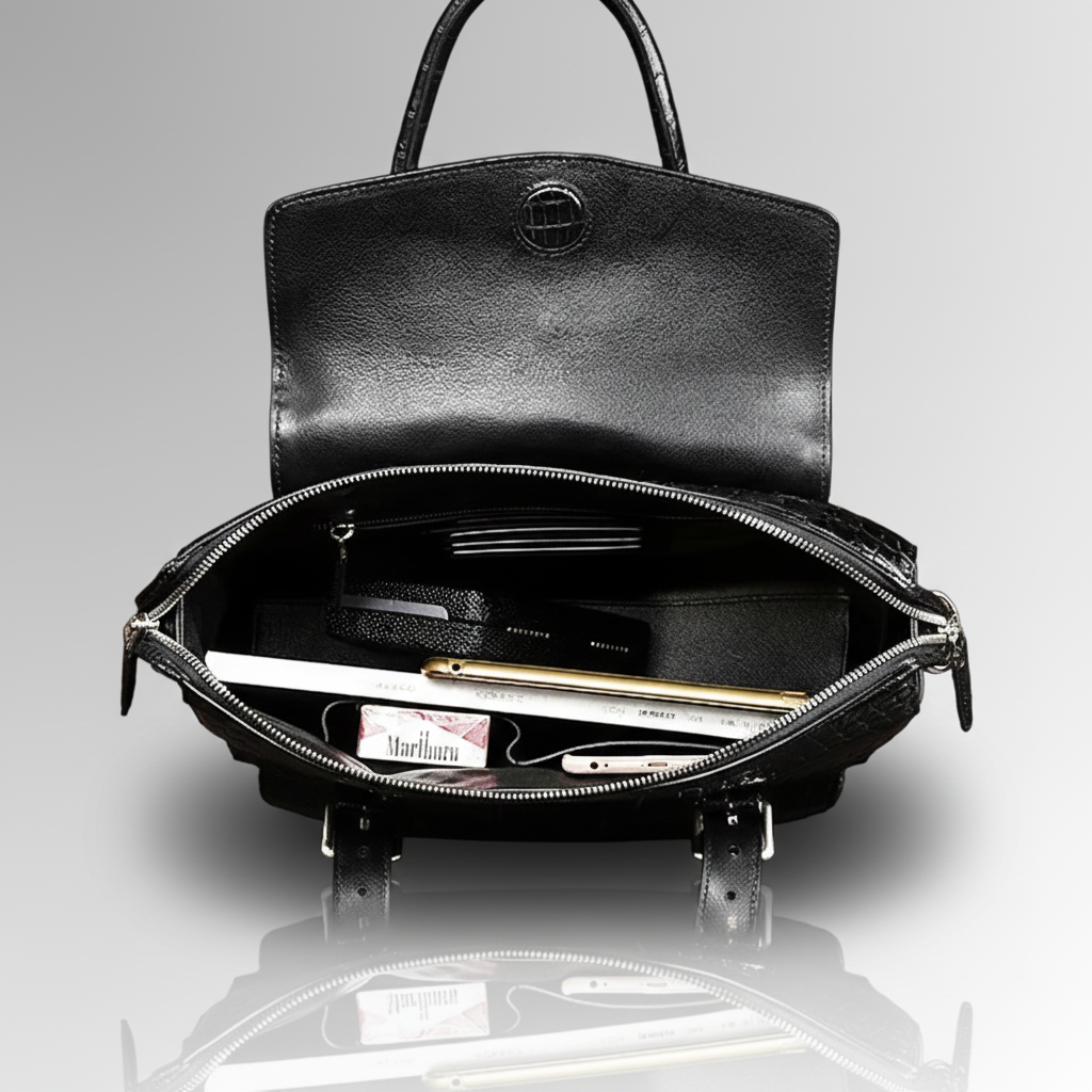 Crocodile Skin Laptop Bag-alt6