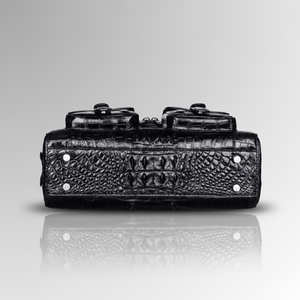 Crocodile Skin Laptop Bag-alt5