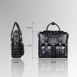 Crocodile Skin Laptop Bag-alt8