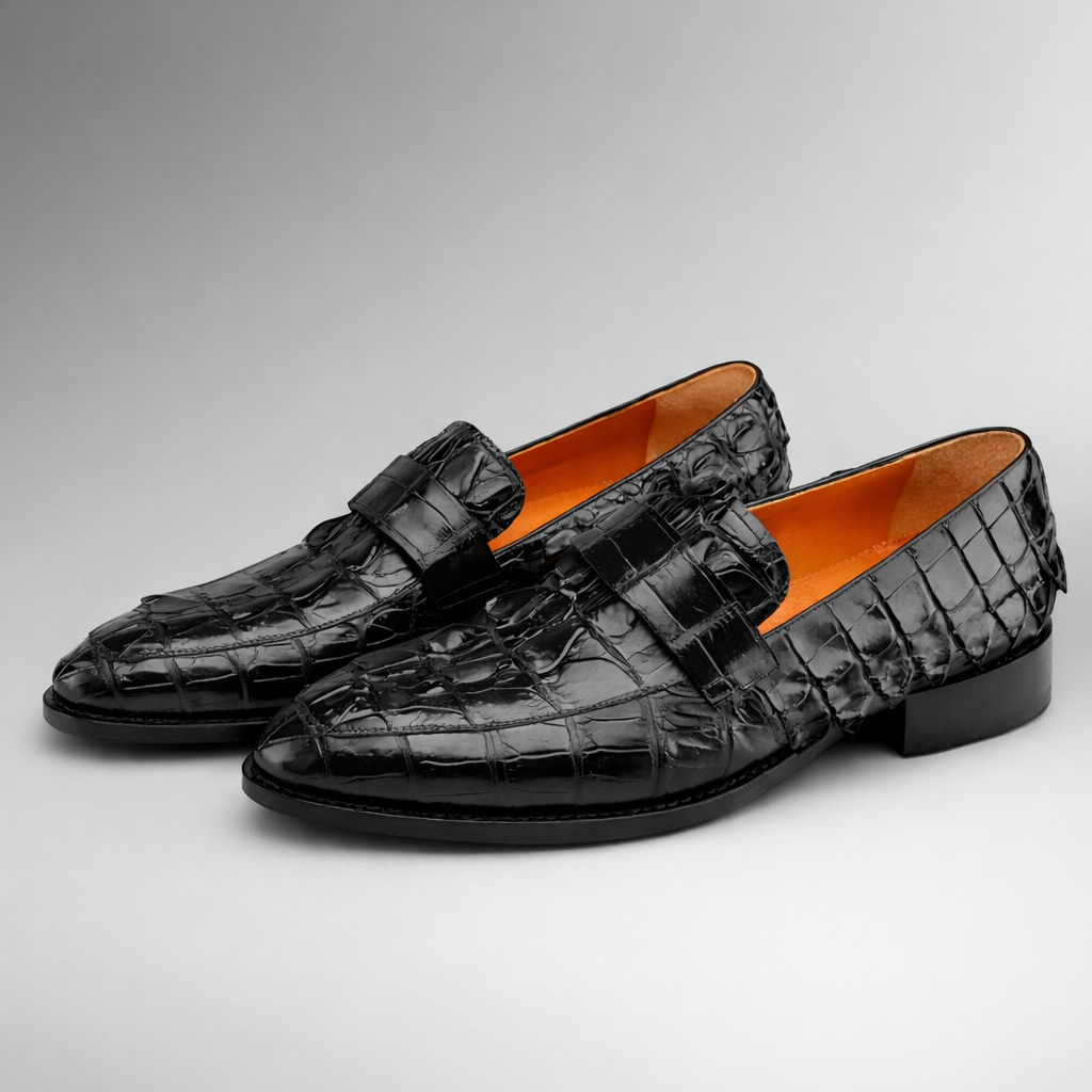 Crocodile Tail Loafers