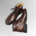 Crocodile Skin Lace-Up Boots-alt16