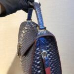 Women's snake Leather Handbag-alt13