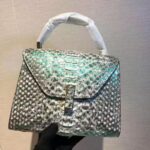 Women's snake Leather Handbag-alt6