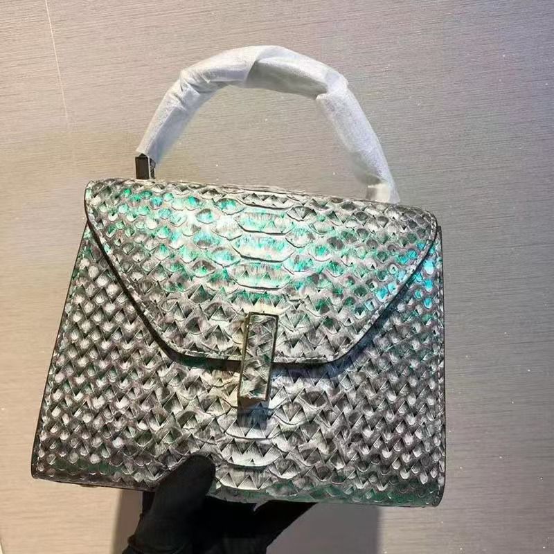 Women's snake Leather Handbag-alt6