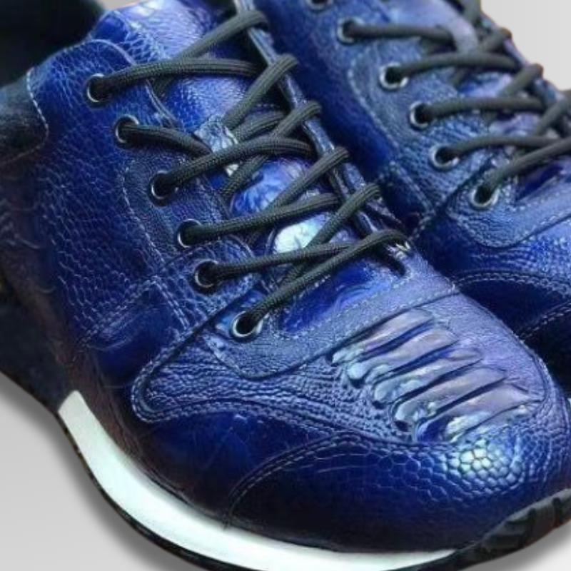 ostrich foot skin sneakers-alt23