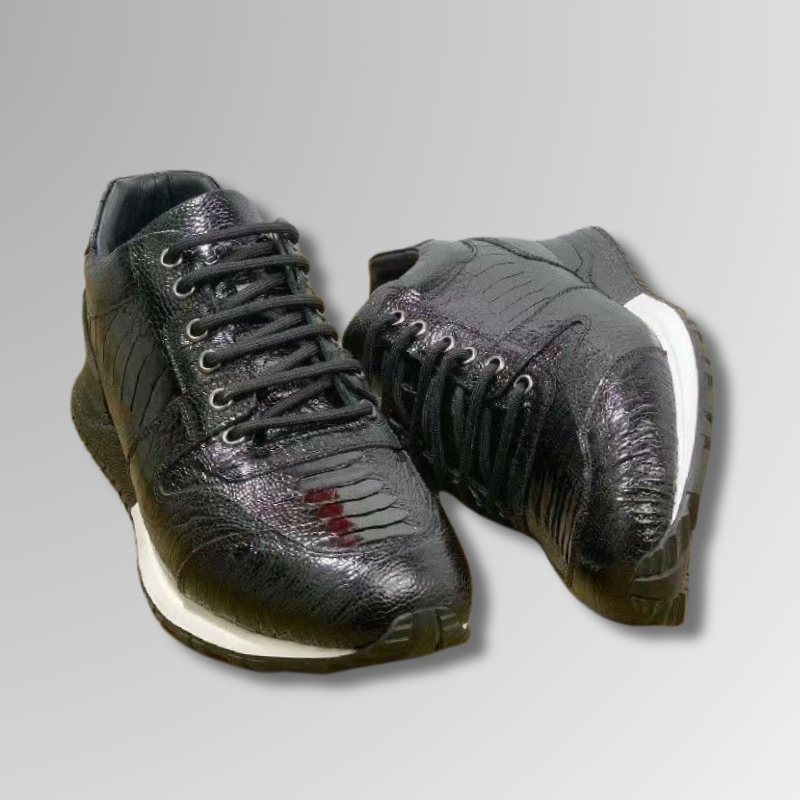 Ostrich Foot Skin Vintage Sneakers-alt9