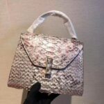 Women's snake Leather Handbag-alt11