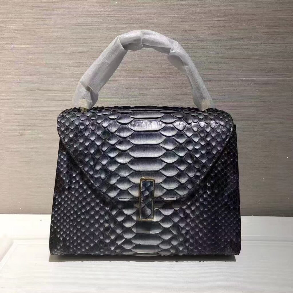 Women's snake Leather Handbag-alt10