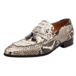 Snake Skin Loafers With Tassels-alt2
