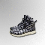 Crocodile Skin High-top Board Sneakers