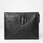 crocodile skin wallet and card holder