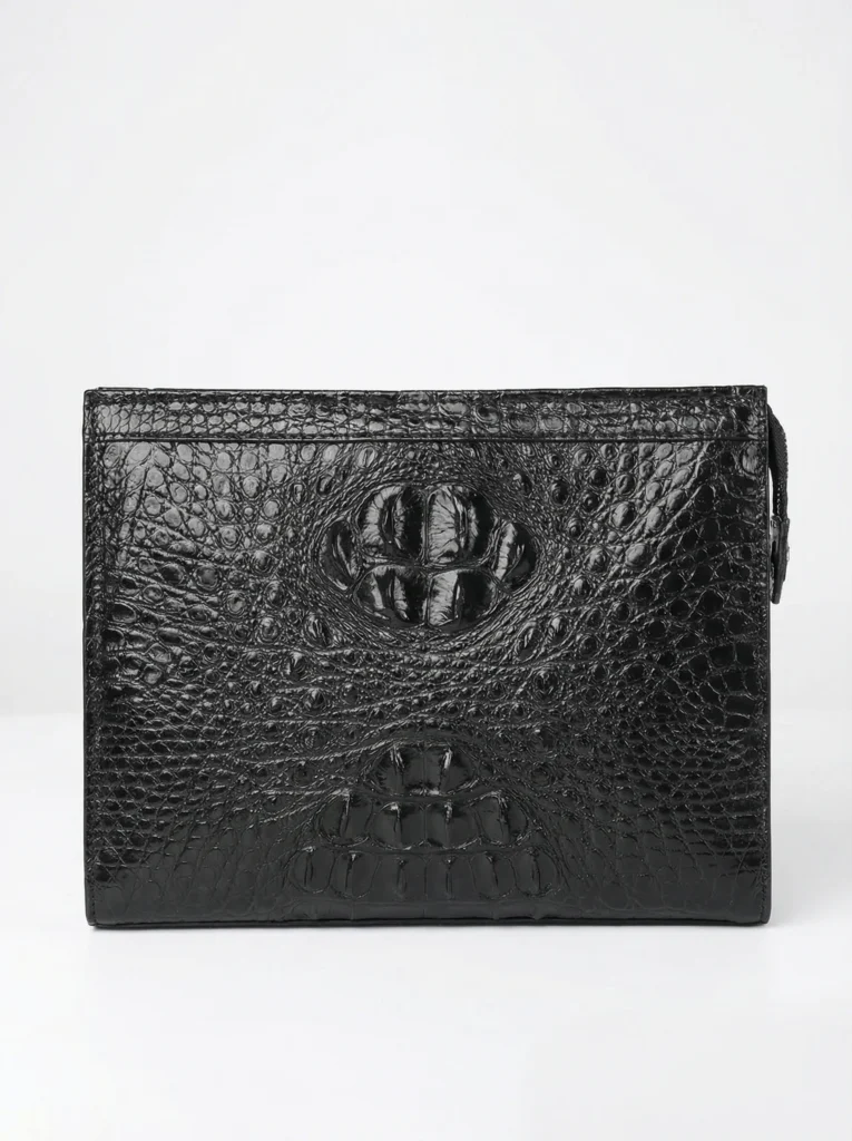 Crocodile Skin Wallet and Card Holder