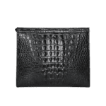 black crocodile skin wallet