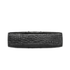 black crocodile skin wallet