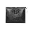 black crocodile skin wallet