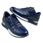 ostrich foot skin sneakers