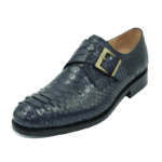 Classic Snake Skin Shoes With Buckle Strap-alt4