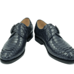 Classic Snake Skin Shoes With Buckle Strap-alt10