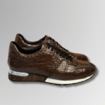 Crocodile Leather Brogue Sneakers-alt12