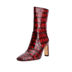crocodile belly skin boots for women