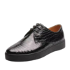 crocodile skin casual shoes