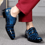 Crocodile skin Lace-up Shoes-alt8