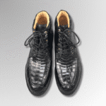 Crocodile Skin Lace-Up Boots-alt9