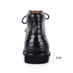 Crocodile Skin Lace-Up Boots-alt3