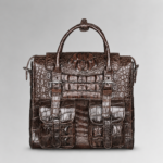 crocodile skin laptop bag