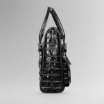 crocodile skin laptop bag